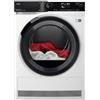 AEG TR9T75680 Essiccatore per pompa di calore/Serie 9000 con AbsoluteCare Plus / 3D Scan - Asciugatura sostenibile/FiberPro - Risultati di asciugatura accurati / 8,0 kg/A+++ / risparmio