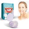 Piashow Denti Finti Dentiera Provvisoria, Protesi Dentarie a Scatto Kit di Riparazione, Dentiera Finta Naturale Protesi per Faccette da Applicare da Soli, Kit Denture Silicone Reline (2 PCS)