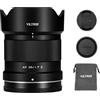 VILTROX Obiettivo 35mm f/1.7 Z-Mount, 35 mm F1.7 Messa a Fuoco Automatica Ampia Apertura APS-C STM Prime Obiettivo per Nikon Z-Mount Z5 Z50 Z50II Z6 Z6II Z6III Z7 Z7II ZFC Z30 Z9 Z8 Zfc