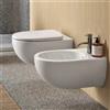 Geberit Selnova Sanitari Sospesi Vaso Rimfree, Bidet e Coprivaso Moderno