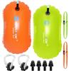 HSHHOOM Boa da Nuoto,Galleggiante da Nuoto All'aperto,Galleggiante, Cintura Regolabile in Vita,con Cintura Regolabile in Vita per nuotatori in acque libere, triatleti, Kayaker, snorkeler (YY-LS)