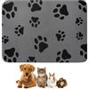WhizNook 40x60 cm Tappetino Ciotola Cane Antiscivolo, Tappetino per Ciotola per Cani e Gatti, Tappetino Sottociotola per Cani, Super Assorbente Tappetino Ciotole Gatto, per Camera da Letto, Soggiorno