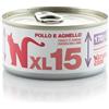 Natural Code XL 15 Pollo e Agnello 170 gr Per Gatti