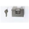 openspaceshop Lucchetto Corazzato Antiscasso 90mm Con 3 Chiavi antifurto corazzato