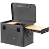LAYZEE - Box Classic - Cucina da campeggio mobile 60 x 40 x 42 cm, scatola da cucina per campeggio/festival/balcone/giardino e come scatola compatta per il bagagliaio dell'auto, VW Bus/Vans
