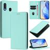 DENDICO Cover per Samsung Galaxy A20e, Custodia in PU Pelle Portafoglio con Blocco RFID, Chiusura Magnetica Cover per Samsung A20e, Verde