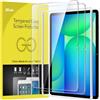 JETech Pellicola Protettiva per Samsung Galaxy Tab S10 FE Plus/S10 FE+ 2025 (13,1 Pollici), con Telaio di Facile Installazione, 9H Vetro Temperato Film, HD Chiaro, Pacco da 2