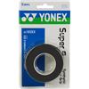 Yonex Ac 102Ex Super Grap Overgrip Nero 3Pz
