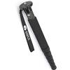 SIRUI P-326 Monopiede per Fotocamera, 156cm Monopod Fotografico Professionale a 6-Sezioni, Portatile Monopied in Carbonio per Fotocamera Reflex, Monopiede da Viaggio Leggero, Carico Massimo 10KG