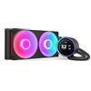 NZXT Ventola per PC NZXT Kraken Elite 280 RGB Processore Raffreddatore di liquidi tutto in uno 14 cm Nero 1 pz [RL-KR28E-B2]