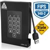 Apricorn SSD esterno Apricorn Aegis Padlock Fortress 1 TB USB 3.2 Gen (3.1 1) Nero [A25-3PL256-S1000F]