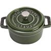 Staub La Cocotte Mini cocotte rotonda - 10 cm, basilico