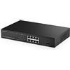 Binardat Switch PoE 8 porte 2,5G con porta SFP+ 10G, 8 porte RJ-45 Base-T da 2,5 Gigabit, IEEE802.3af/at, alimentazione 150W, switch Ethernet desktop multi-Gigabit non gestito
