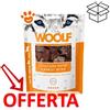 Woolf Dog Snack Pollo con Bocconcini di Carote - Confezione Da 100 Gr - CONFEZIONE RISPARMIO