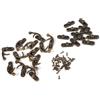 Tiiyee Regalo di Gioielli Decorativi Antichi Gancio di Chiusura per Scatola di Legno di Vino, con Viti Gancio per Cabina Chiusure per Cancelli per Porte in Ottone Serratura per ante per