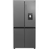 Hoover H-FRIDGE 700 MAXI HHCR3818EWPL frigorifero side-by-side Libera installazione 463 L E Argento
