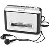 Yunseity Convertitore da Cassetta a CD Tramite USB, Convertitore da Cassetta USB a PC MP3, con Cuffie, Conversione per Lettore IPod/MP3 o Masterizzazione su CD