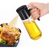 Euqvunn Spruzzino Olio, Oliera Spray [Spruzzo Fino & Filtro Anti-Ostruzione] Spruzzino Olio Spray per Friggitrice Aria, Forno, Barbecue,Olio/Vinaigrette/Salsa, 280 ml