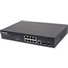 Intellinet 561167 switch di rete Gestito Gigabit Ethernet [10/100/1000] Supporto Power over [PoE] Nero (Intellinet netv?rksswitch Admin) [561167]