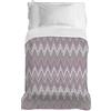 PENSIERI DELICATI Telo Copriletto 170 x 280 cm, Singolo 100% Cotone Pique, Ideale Come Arredo, Coperta Salva Letto 1 Piazza, Fantasia Spinato Rosa, 100% Made in Italy