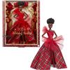 Mattel Barbie Signature Doll, 2024 Holiday Fashion Doll with Brown Hair Wearing Plaid G