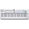 Novation Launchkey 49 [MK4] — Controller MIDI USB a tastiera da 49 tasti semipesati, con integrazione per DAW. Modalità Accordo e Scala, 8 drum pad, arpeggiatore. Software di produzione inclusi