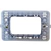 BIESSE Numero Posti 3 posti, CONFEZIONE 1 *** Biesse supporto per placche compatibili con bticino matix diverse modulazioni