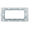 BIESSE Numero Posti 4 posti, CONFEZIONE 1 *** Biesse supporto per placche compatibili con bticino matix diverse modulazioni