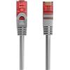 Ewent Cavo di Rete Patch Cat 6 U/UTP, AWG 24/7, 2 Connettori RJ45, 10m, Grigio