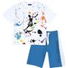 Chicco, Completo Bambino, con Maglietta e Pantaloncini, in Morbido Tessuto, Designed in Italy, Abbigliamento Bambini