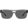 Emporio Armani Occhiali da Sole EA 4197 Transparent Grey/Dark Grey 57/18/145 uomo