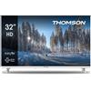 Thomson 32 Pollici (80 cm) HD LED Bianco Easy TV - 32HD2S13W - 2023