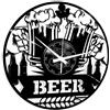 Instant Karma Clocks | Orologio da Parete Beer | Design Creativo con Boccali di Birra e Bottiglie | Decorazione per Pub Birrerie e Amanti della Birra