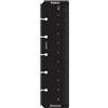 Filofax - Mini segnalibro a righello, colore: Nero, riga / pagine evidenziatore (513609)