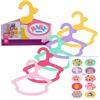 BABY born 5 appendiabiti per bambole - Materiale riciclato - Accessori per bambole di alta qualità - Accessori adatti a bambole di 43 cm