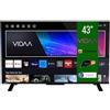 Toshiba Smart VIDAA TV 43 Ultra HD 43UV2363DA TV 4K 43 Pollici, Televisore LED Compatibile con Alexa, DVB-T2, Tecnologia LED, Dolby Vision HDR10, HDMI 2.1