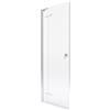 Roca Metropolis-N porta doccia 130 cm a battente cromo lucida/vetro trasparente AMP0813012M