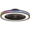 Mantra Gamer plafoniera 1x60 W nero 7862