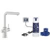 Grohe Set rubinetto per filtro dell'acqua Grohe Blue 30601DC0, filtro sottolavello Grohe Blue 40438001