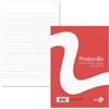 BM ARTI GRAFICHE CARTA PROTOCOLLO BM A4 RIGATURA 1R 60 GR 20 FF 0100258