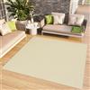 TAPISO Tappeto a pelo corto, per interni ed esterni, resistente ai raggi UV, tinta unita, per soggiorno, camera da letto, cameretta dei bambini, moderno, certificato Öko-Tex 200 x 200 cm