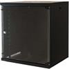 Link armadio 12 unita' da muro per reti (a)620 x (l)540 x (p) 450 mm colore nero