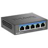 D-Link DMS-105 Non gestito L2 2.5G Ethernet (100/1000/2500) Nero