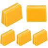 sourcing map Manopole universali per fader, colore giallo, per mixer, fader, potenziometro, di ricambio, in plastica, per console mixer, controller DJ, confezione da 5