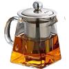 CUPERINOX Teiera in Vetro con infusore per tè e infusioni, Resistente al Calore e Compatibile con Forno a microonde - Infusion Prestige Collection (750ml)