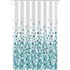 Loti Living Tenda Doccia 120 x 200 cm - Resistente alla Muffa e all'Acqua - Tessuto in Poliestere - Con Bordo Ponderato - Tenda Vasca da Bagno - Ganci Inclusi - Blue ocean
