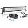 Willpower Barra LED 56cm 22 Pollici 270W Fari LED 12V 24V con Strobo Cablaggio Impermeabile Faretti LED Faro da Lavoro LED Barra Luci LED per Fuoristrada Auto Trattore Camion 4x4 Barca ATV