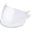 MXJ Gear Visiera Casco Moto per OF562,Visiera per Casco,Sostituzione della Visiera della Lente del Casco del Parabrezza del Motociclo per Il Casco Viso Aperto (Trasparente)