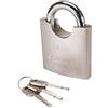 Silverline 298532, Lucchetto con arco rinforzato 50 mm - 298532