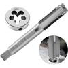 Miraculife Maschio filettato M14 x 1,5 mm, HSS maschio e filiere, filettatura con utensile in lega
